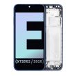 LCD Display mit Rahmen für Moto E (XT2052/ 2020) (Original) (Midnight Blue)