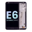 LCD Display mit Rahmen für Moto E6 (XT2005/ 2019) (Original) (All Colors)