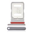 SIM-Kartenschacht Dual für Motorola Edge 30 (XT2203/ 2022) (Supermoon Silver)