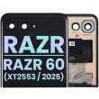 Außen OLED Display ohne Rahmen für Razr/ Razr 60 (XT2553/ 2025) (Original)