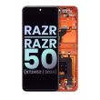 Haupt OLED Display für Razr/ Razr 50 (XT2453/ 2024) (Original) (Spritz Orange)