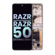 Haupt OLED Display für Razr/ Razr 50 (XT2453/ 2024) (Original) (Beach Sand)