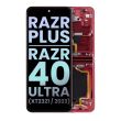 Innen OLED Display mit Rahmen für Moto Razr Plus 2023/ Razr 40 Ultra Nr.2