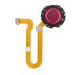 Fingerabdruck Leser mit Flexkabel für One Hyper (Original) (Fresh Orchid)