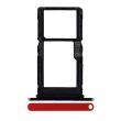 SIM-Kartenschacht (Dual Sim) für One Hyper (XT2027-1/ 2020) (Original) (Rot)