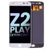LCD Display ohne Rahmen für Moto Z2 Play (XT1710/ 2017) (Original) (Weiß)