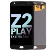OLED Display ohne Rahmen für Moto Z2 Play (XT1710/ 2017) (Original) (Schwarz)