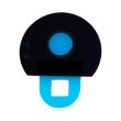 Rückkamera-Linse für Motorola Moto Z Droid (XT1650/ 2016) (Schwarz) (Original)