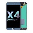 LCD Display ohne Rahmen für Moto X4 (XT1900/ 2017) (Original) (Sterling Blue)