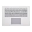 oben Hülle mit Keyboard für Microsoft Surface Laptop 3 15" (1872/ 1873) (Silber)