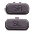 SR und SL Switch Taste für Nintendo Switch Joy-Con (2-teiliges Set) (Schwarz)