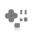Leitgummi D-Pad Tasten (Links) Set für Nintendo Switch Joy-Con (6-teiliges Set)