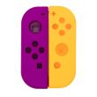 Gehäuse für Nintendo Switch Joy-Con Controller (Dunkelrot/ Koralle)