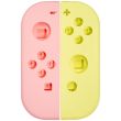 Gehäuse für Nintendo Switch Joy-Con Controller (Rosa/ Gelb)