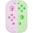 Gehäuse für Nintendo Switch Joy-Con Controller (Lila/ Grün)