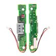 Ladebuchse mit PCB Board für Nintendo Wii U
