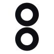 Rückkamera-Linse für OnePlus 9 Pro (alle Farben) (2-teiliges Set)