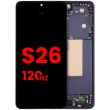 OLED Display mit Rahmen für Galaxy S26 5G (US & International) (120Hz) (Schwarz)