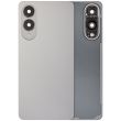 Rückglas mit Kameralinse für Galaxy S25 Rand (ohne Logo) (Titanium Silver)