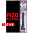 OLED Display mit Rahmen für Galaxy Note 20 Ultra 5G (120Hz) (Mystic Bronze)