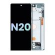 OLED Display mit Rahmen für Galaxy Note 20 5G (Service Pack) (Mystic Green)