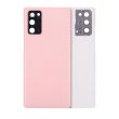 Rückglas mit Kameralinse für Galaxy Note 20 5G (ohne Logo) (Aura Pink)