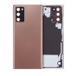 Rückglas mit Kameralinse für Galaxy Note 20 5G (ohne Logo) (Mystic Bronze)