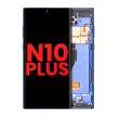 OLED Display mit Rahmen für Galaxy Note 10 Plus/ 5G (Aftermarket Plus) (Blau)