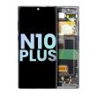 OLED Display mit Rahmen für Galaxy Note 10 Plus/ 5G (Service Pack) (Aura Black)