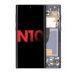 OLED Display mit Rahmen für Galaxy Note 10 (Aftermarket Plus) (Aura Black)