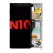 OLED Display mit Rahmen für Galaxy Note 10 (Aftermarket Plus) (Aura White)