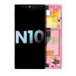 OLED Display mit Rahmen für Galaxy Note 10 (Service Pack) (Aura Pink)