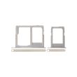 SIM-Kartenschacht für Samsung Galaxy J8 (J810/ 2018) (Gold) (2-teiliges Set)