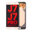 OLED Display ohne Rahmen für Galaxy J7/ J7 Pro (J730/ 2017) (Gold)