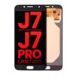 OLED Display ohne Rahmen für Galaxy J7/ J7 Pro (J730/ 2017) (Schwarz)