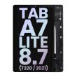 LCD Display mit Rahmen für Galaxy Tab A7 Lite 8.7" (2021) (T220) (WLAN Version)
