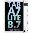 LCD Display mit Rahmen für Galaxy Tab A7 Lite 8.7" (2021) (T220)