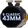 OLED Display für Galaxy Watch 6 Classic (43mm) (Service Pack) (Schwarz)