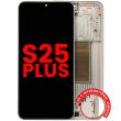 OLED Display mit Rahmen für Galaxy S25 Plus 5G (US & International Version)