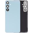 Rückglas mit Kameralinse für Galaxy S24 FE (ohne Logo) (Aftermarket Plus) (Blau)