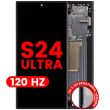 OLED Display mit Rahmen für Galaxy S24 Ultra (US & International Version)