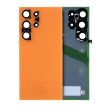 Rückglas mit Kameralinse für Galaxy S24 Ultra (Service Pack) (Sandstone Orange)