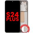 OLED Display mit Rahmen für Galaxy S24 Plus 5G (US & International Version)
