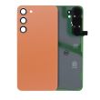 Rückglas mit Kameralinse für Galaxy S24 Plus (Service Pack) (Sandstone Orange)