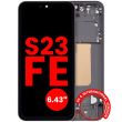 OLED Display mit Rahmen für Galaxy S23 FE 5G (US & International Version)