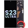 OLED Display mit Rahmen für Galaxy S23 Ultra 5G (US & International)