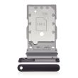 SIM-Kartenschacht Dual für Samsung Galaxy S23 5G/ S23 Plus 5G (Phantom Black)