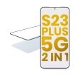 2 in 1 Front Glas mit OCA vormontiert für Samsung Galaxy S23 Plus 5G