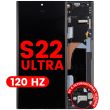 OLED Display mit Rahmen für Galaxy S22 Ultra 5G (120Hz)