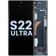OLED Display mit Rahmen für Galaxy S22 Ultra 5G (Service Pack) (Grün)